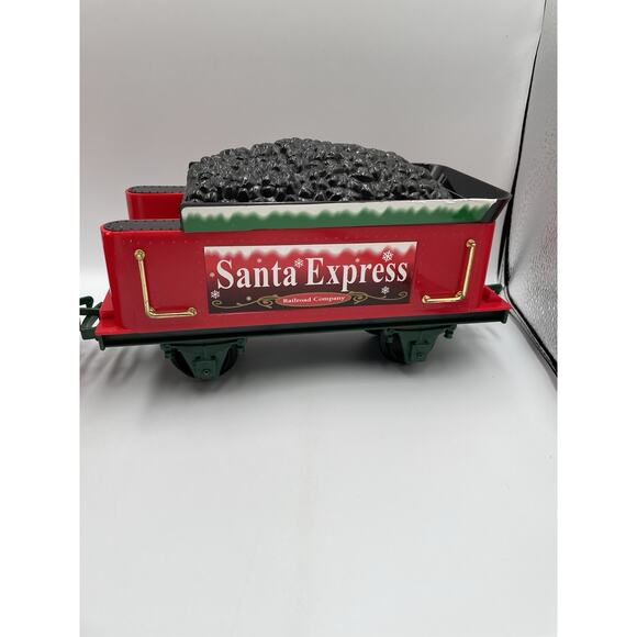 Vintage EZTEC Santa Express Christmas Train Lot Of 3 Pieces - Picture 13 of 13
